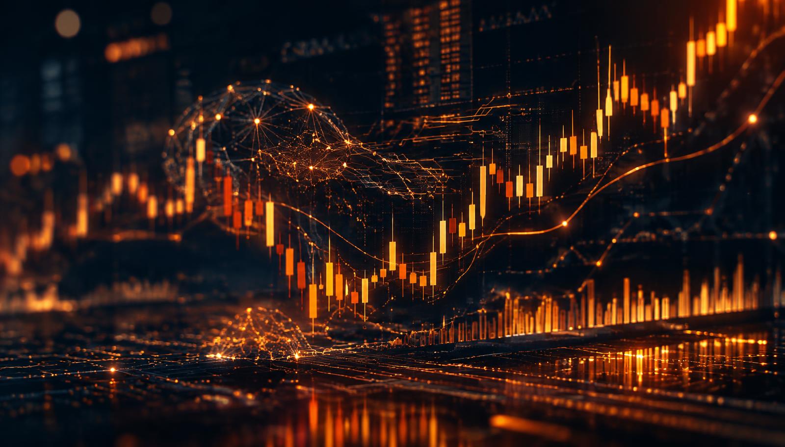 AI-driven financial market visualization
